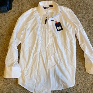 Mens white Giorgio Fiorelli dress shirt